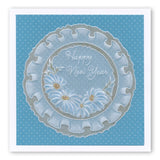 Frilly Circle & Square A5 Square Groovi Plate Collection