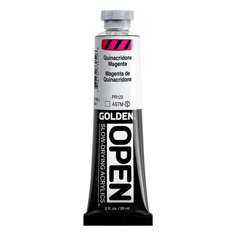 Open Acrylic Quinacridone - Magenta 60ml