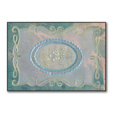 Jazz's Floral Panels A6 Square Groovi Plate Collection