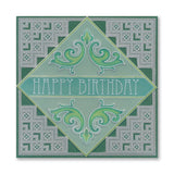 Jazz's Rosie & Festive Sampler A4 Groovi Plate Duo