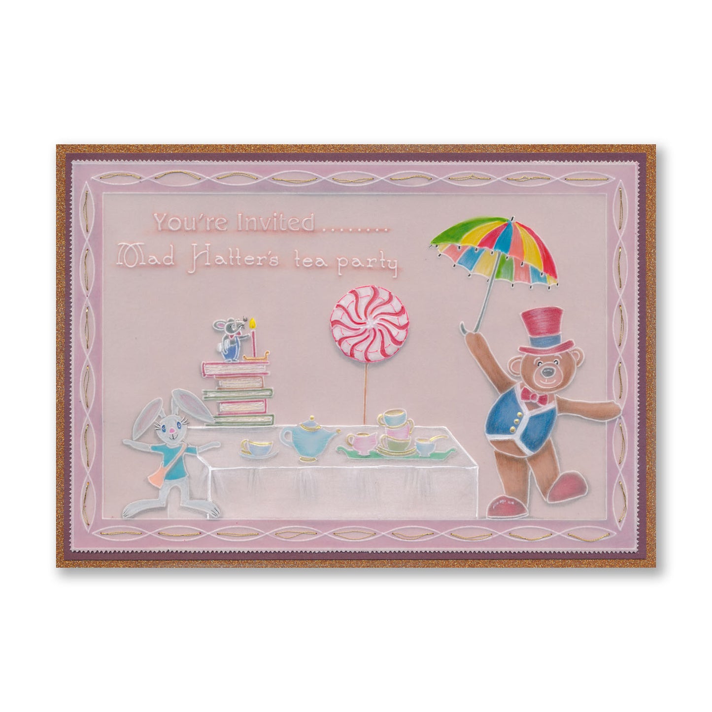 BIP the Bear Characters A5 Square, A6 & Spacer Groovi Plate Collection