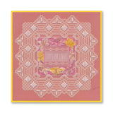 Floral Frame & Sentiments - Lots of Love Lilies A6 Square Groovi Plate