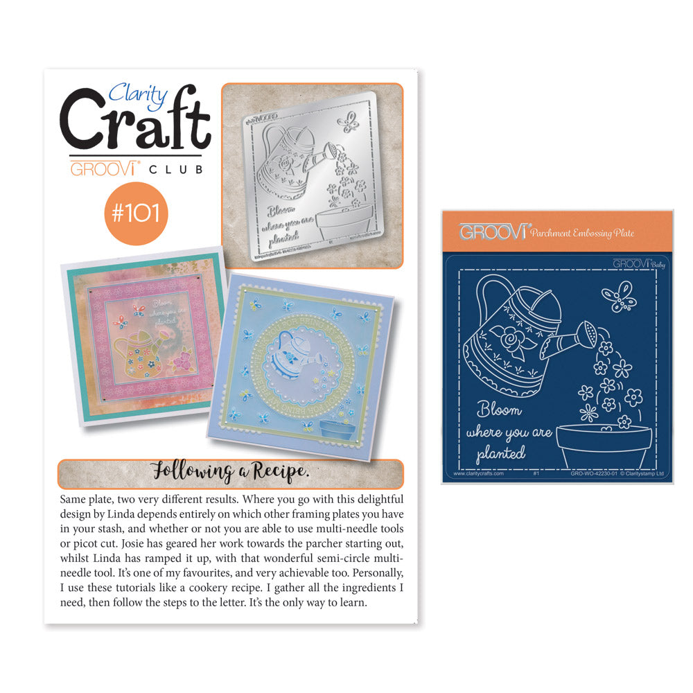 New Design Groovi® Club Back Issue - 101 - Bloom Watering Can