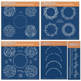 Build a Bauble A5 Square, A6 & Spacer Groovi Plate Collection