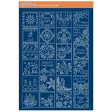 Tina Cox Christmas Elements Sampler A4 Groovi Plate