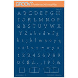 BIP the Bear Letterbox Alphabet A5 Groovi Plate