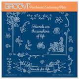 Barbara's SHAC Flower Framer A5 Square Groovi Plate