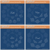 Josie's Circular (Straight) Lace Duet A5 Square Groovi Grid Collection