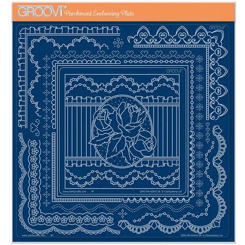 Plate Mate for Midi Plates & Josephine French Lace Midi Groovi Plate