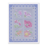 Linda's 123 - Garden Life A5 Square Groovi Plate Trio