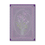 Barbara's Star Flower Spray A6 & Spacer Groovi Plate Duo