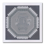 Linda's Layering Frames Set 4 - Tuscany A4 Square & A5 Square Groovi Plate Collection