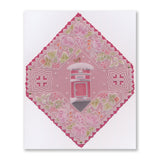 Linda's Post Box Cheer Layering Frame A4 Square Groovi Plate