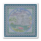 Linda's The Old Water Mill A5 Square Groovi Plate