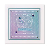 Barbara's Loving Heart A5 Square Groovi Plate