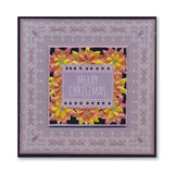 Festive Frame & Sentiments A6 Square Groovi Plate Collection