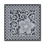 Barbara's Thinking of You - Japanese Floral Tiles Sampler A4 Groovi Plate