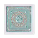 Barbara's Great Day - Japanese Floral Tiles Sampler A4 Groovi Plate
