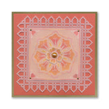 Barbara's Great Day - Japanese Floral Tiles Sampler A4 Groovi Plate