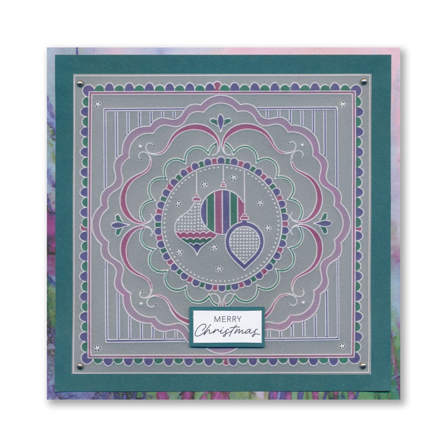 Baubles - Christmas French Lace Midi Groovi Plate