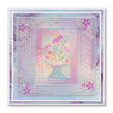 Tina's Springtime Flowers Happy Today Groovi Spacer Plate