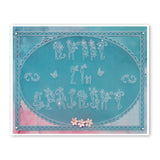 Barbara's Happy Alphabet A4 Groovi Plate