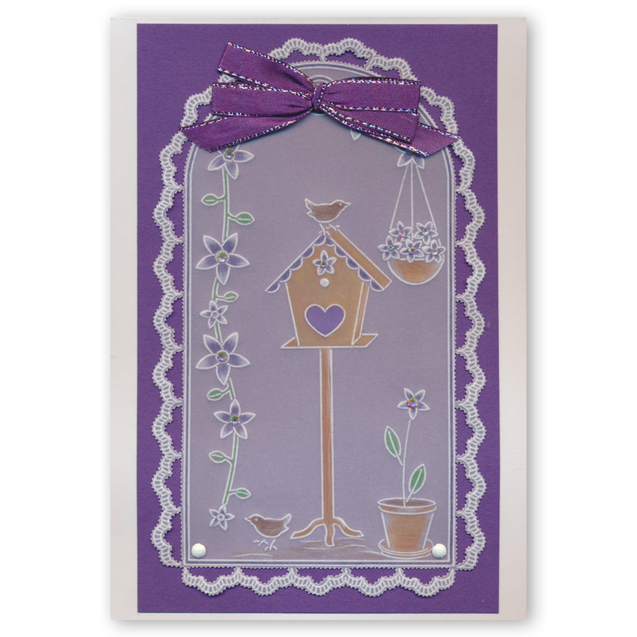 Hobbies & Pastimes - Gardening A5 Square Groovi Plate