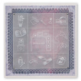 Hobbies & Pastimes - Crafting A5 Square Groovi Plate
