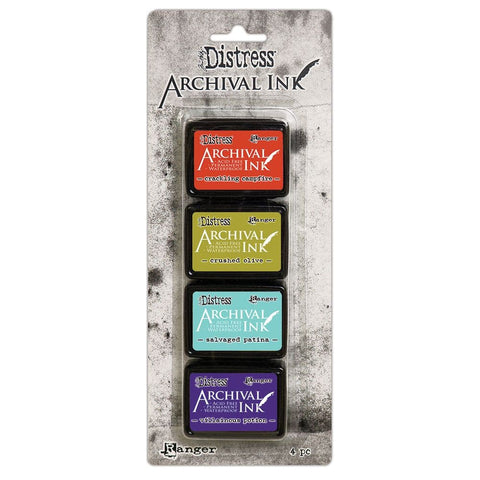 Mini Distress Archival Ink Pads Kit 5 - Crackling Campfire