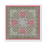 Jayne's Rose & Lattice A5 & A5 Square Groovi Plate Collection