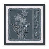 Barbara's Star Flower Spray A6 & Spacer Groovi Plate Duo