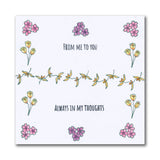 Jazz's Floral Panels & Petite Sentiments A5 Square & A7 Stamp Collection