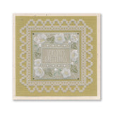 Festive Frame & Sentiments A6 Square Groovi Plate Collection