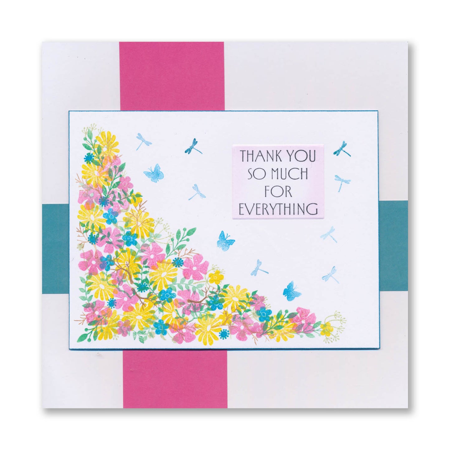 Tall Art Deco Sentiments A5 Stamp Set