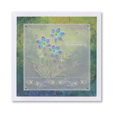Barbara's Star Flower Spray A6 Groovi Plate
