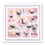 Wee & Miniature Butterflies & Birds Silhouettes Stamp Collection
