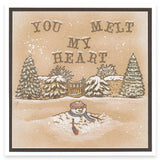 Jayne's Winter Scenes A5 Square Stamp & Mask Collection