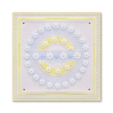 Tina's Just a Note Rosie Doodles All in One A5 Square Groovi Plate
