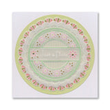 Tina's Just a Note Rosie Doodles All in One A5 Square Groovi Plate