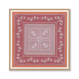 Barbara's Star Flower Spray A6 & Spacer Groovi Plate Duo