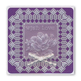 King's Lace Grids A5 Square Groovi Piercing Grids (Straight)