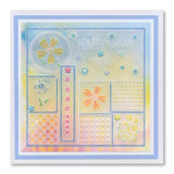 Tina's Springtime Flowers SET 1 : A6 + Spacers Groovi Plate Collection