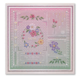 Tina's Springtime Flowers SET 1 : A6 + Spacers Groovi Plate Collection