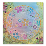 Tina's Springtime Flowers SET 1 : A6 + Spacers Groovi Plate Collection