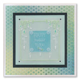 Tina's Springtime Flowers Hugs & Love A6 Groovi Plate