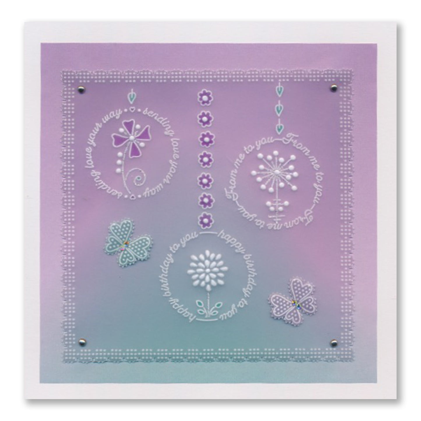 Tina's Buttercup Doodles A5 Groovi Plate