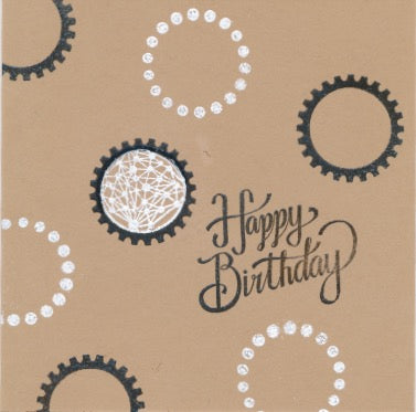 Kiss by Clarity - Doodle Disc Framers A6 Stamp Set