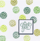 Kiss by Clarity - Doodle Discs & Framers A5 & A6 Stamp Duo