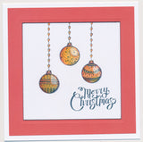 Kiss by Clarity - Doodle Discs & Framers A5 & A6 Stamp Duo