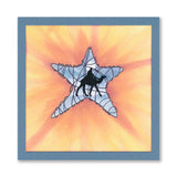 Wire Christmas Shapes A5 Square Stamp & Mask Set